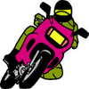 By Motorbike Image